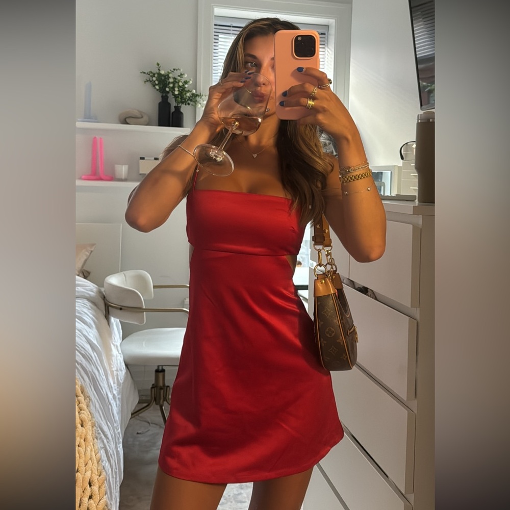 Revolve More To Come Tanya Cut Out Dress